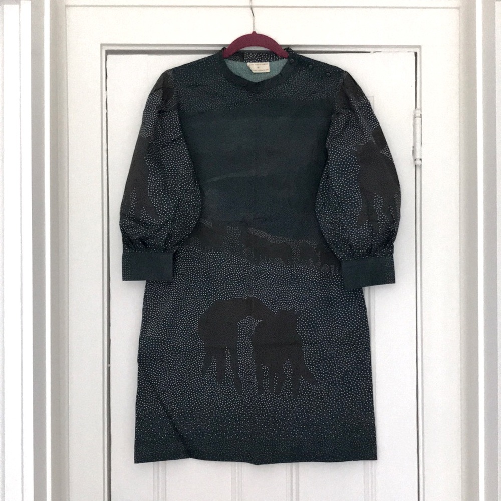 Brand: The Summer House puff sleeve dress